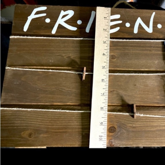 Large Friends TV Show Photo Board | Friendship Gifts | Friends Photo Hanger - Picture 3 of 6